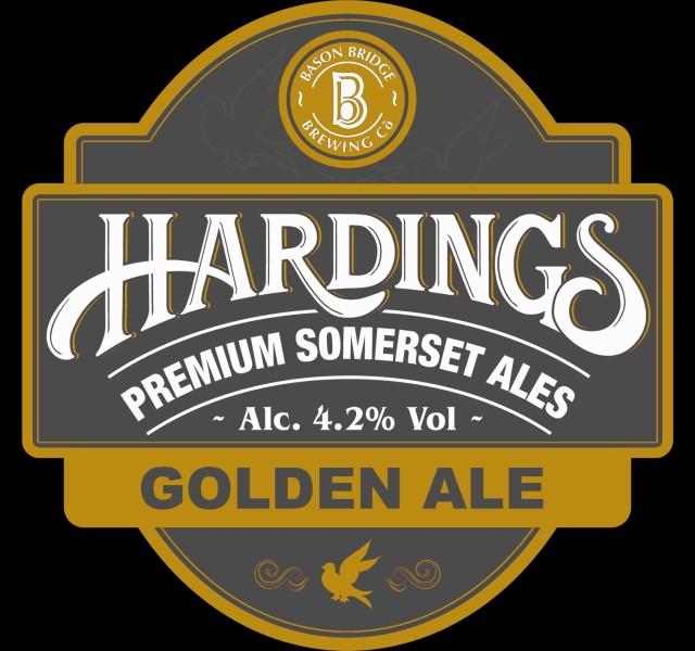 hardings golden ale, Bason Bridge Brewing Company