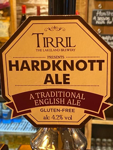 Hardknott Ale 4.2%, Tirril Brewery, England