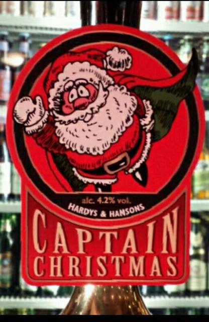 Hardys & Hansons Captain Christmas 4.2%, Greene King, England