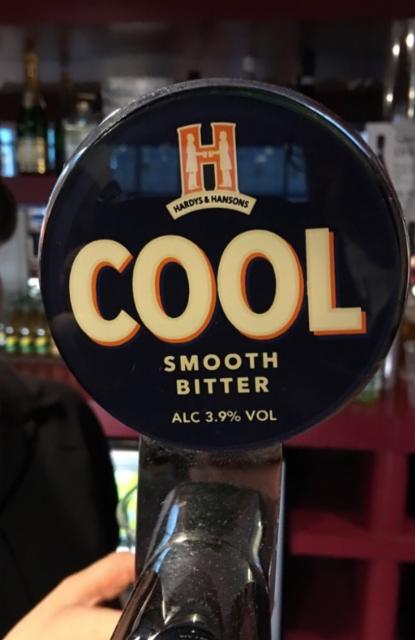 Hardys & Hansons Cool 3.9%, Greene King, England