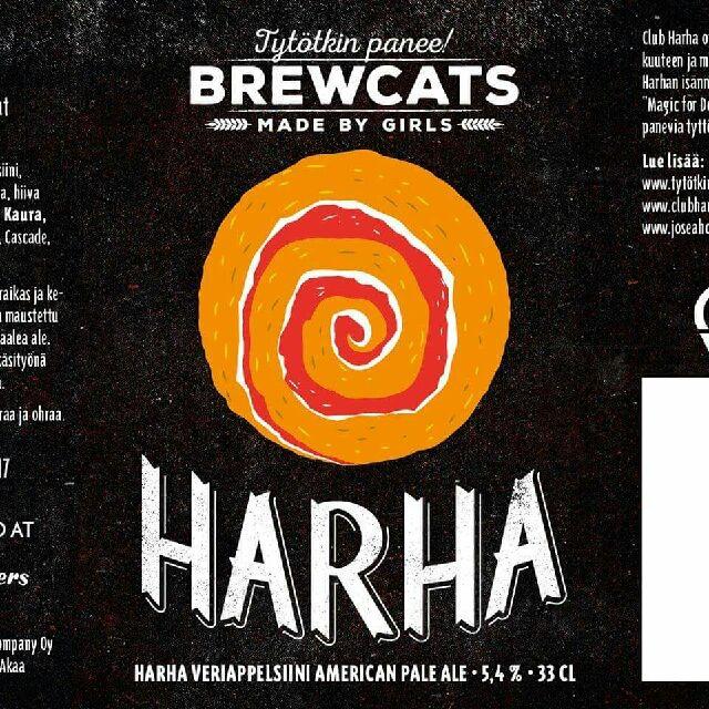 Harha Veriappelsiini APA 5.4%, Brewcats - Sideshow Brewery, Finland