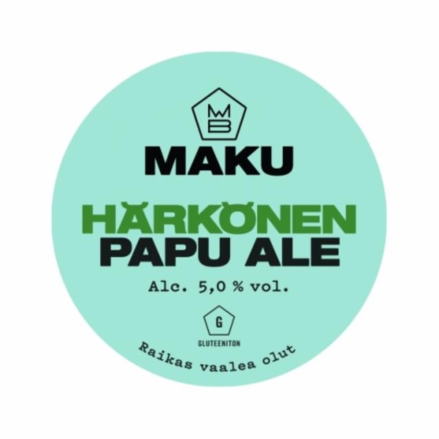 Härkönen Papu Ale 5.0%, Maku Brewing, Finland