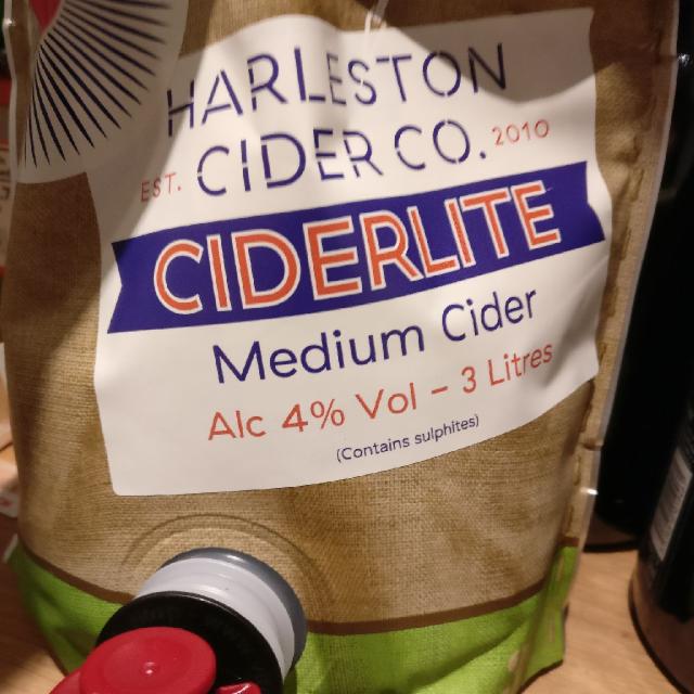 Harleston medium cider 4.0%, Harleston Cider Company, England