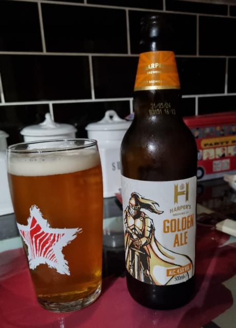 Harper's Golden Ale 4.5%, Harper's Brewing Company, England