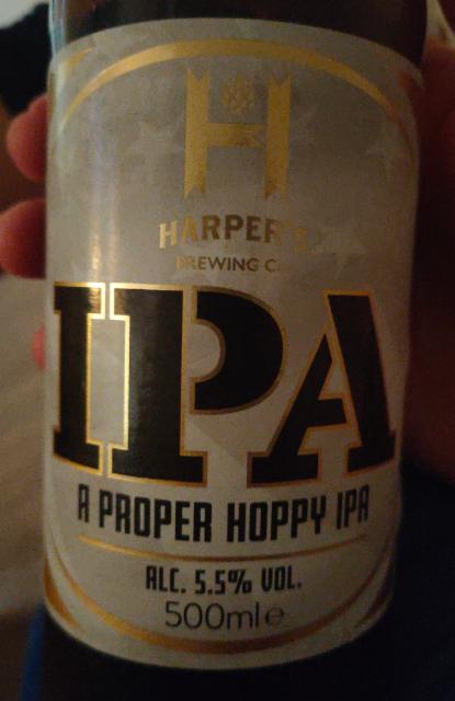 Harper's IPA 5.5%, Harper's Brewing Company, England