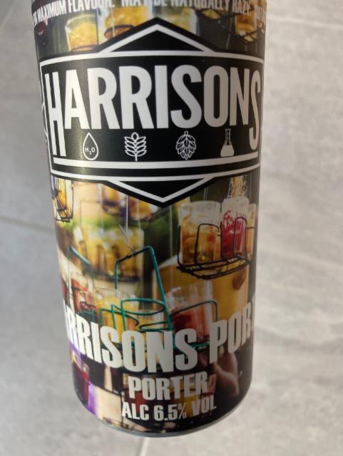 Harrisons Porter 6.5%, Harrison's Brewery, England
