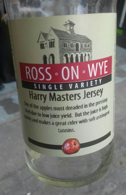 Harry Masters Jersey 5.4%, Ross On Wye Cider & Perry, England