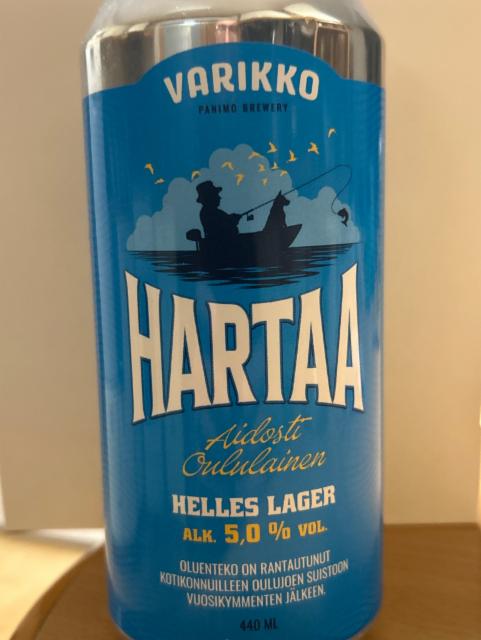 Hartaa 5.0%, Varikko Panimo, Finland