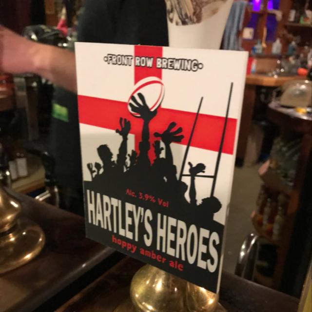 Hartley's Heroes 3.9%, Front Row Brewing, England
