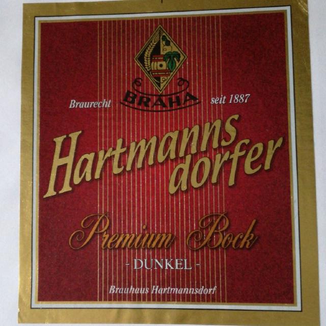 Hartmannsdorfer Premium bock dunkel, Brauhaus Hartmannsdorf