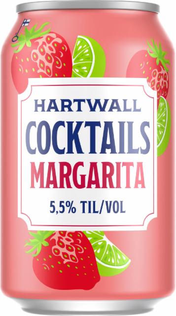 Hartwall Cocktails Margarita 5.5%, Hartwall (Royal Unibrew), Finland