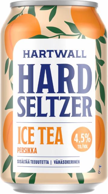 Hard Seltzer Ice Tea Persikka, Hartwall (Royal Unibrew)