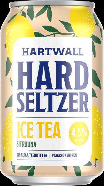 Hartwall Hard Seltzer Ice Tea Sitruuna, Hartwall (Royal Unibrew)