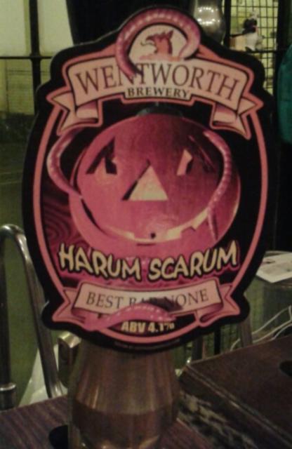 Harum Scarum 4.1%, Wentworth Brewery, England
