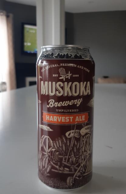 harvest ale 6.7%, Muskoka Brewery, Canada
