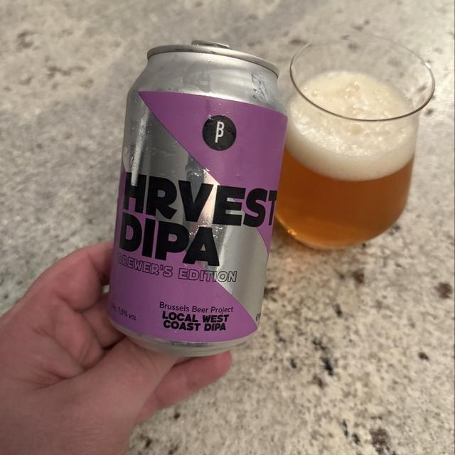Harvest DIPA 7.5%, Brussels Beer Project, Belgium