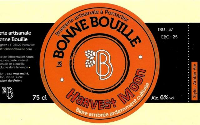 Harvest Moon 6.0%, Brasserie La Bonne Bouille, France