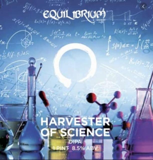 Harvester Of Science 8.5%, Equilibrium Brewery, United States