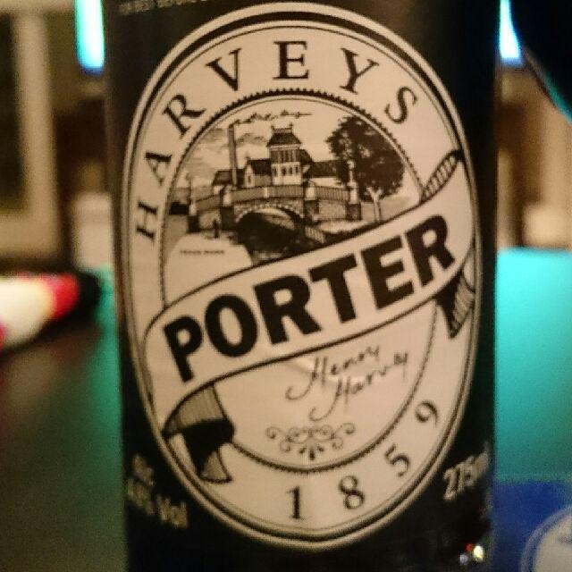 Harveys 1859 Porter 4.8%, Harvey's Brewery, England
