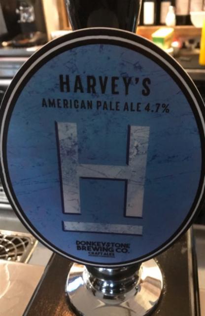 Harvey's American Pale Ale 4.7%, Donkeystone Brewing Co., England
