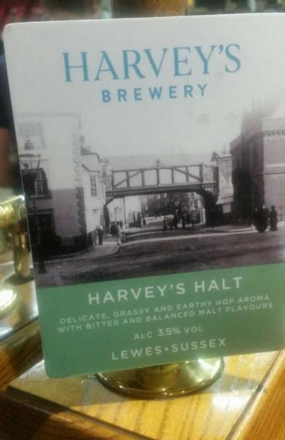 Harvey's Halt 3.5%, Harvey's Brewery, England