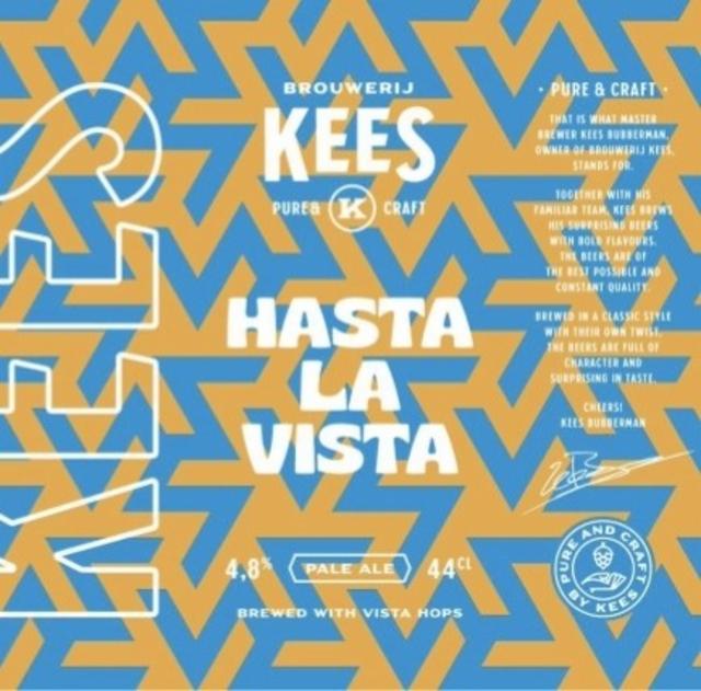 Hasta La Vista 4.8%, Brouwerij Kees, Netherlands