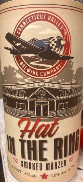 Hat in the ring 5.8%, Connecticut Valley Brewing, United States