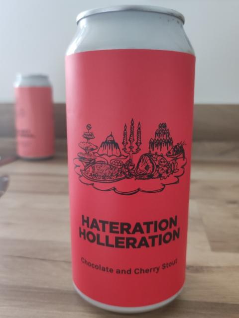 hateration holleration 7.0%, Pomona Island Brew Co, England