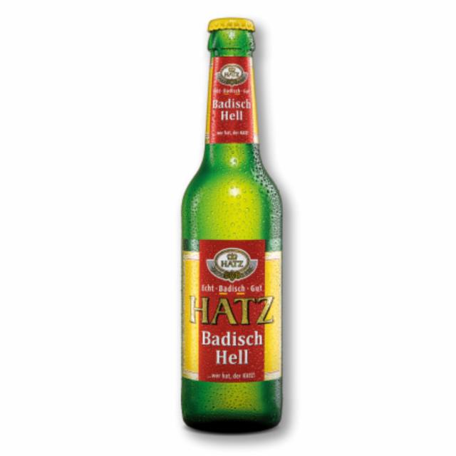 Hatz Badisch Hell 5.0%, Hatz-Moninger Brauhaus, Germany