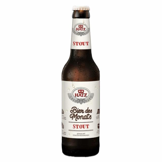 Hatz Bier des Monats - Stout 6.0%, Hatz-Moninger Brauhaus, Germany