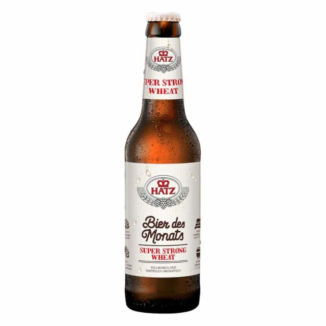 Hatz Bier des Monats - Super Strong Wheat 7.5%, Hatz-Moninger Brauhaus, Germany