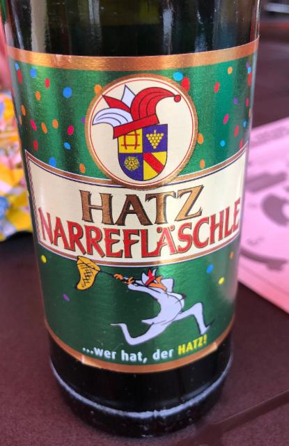 Hatz Narrefläschle 5.4%, Hatz-Moninger Brauhaus, Germany
