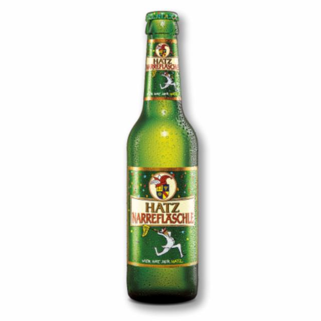 Hatz Narrefläschle 5.4%, Hatz-Moninger Brauhaus, Germany