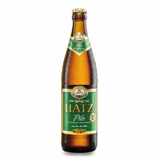 Hatz Pils 4.9%, Hatz-Moninger Brauhaus, Germany
