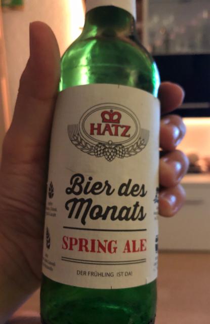 Hatz Spring Ale 4.4%, Hatz-Moninger Brauhaus, Germany