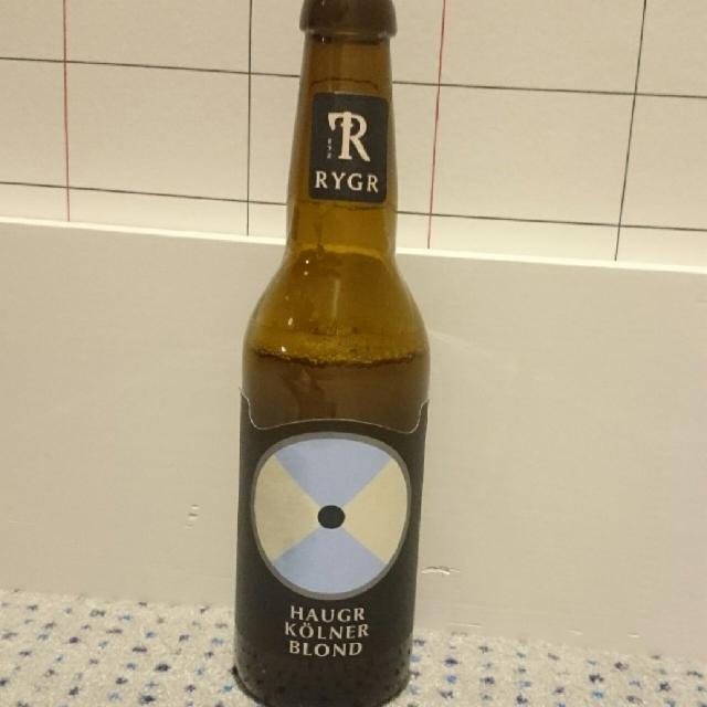 Haugr Kölner Blond 4.7%, Rygr Brygghùs, Norway