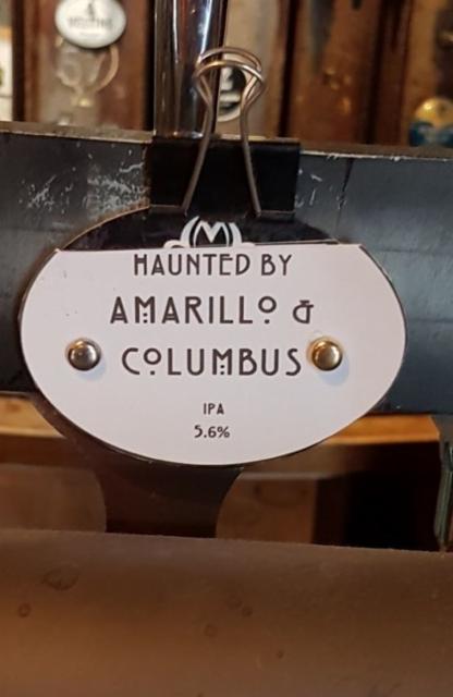 Haunted By Amarillo & Columbus 5.6%, Dancing Man Brewery, England