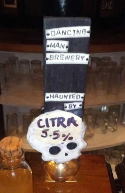 Haunted By Citra 5.5%, Dancing Man Brewery, England
