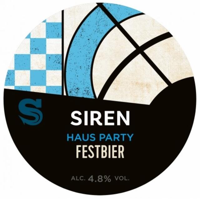 Haus Party 4.8%, Siren Craft Brew, England