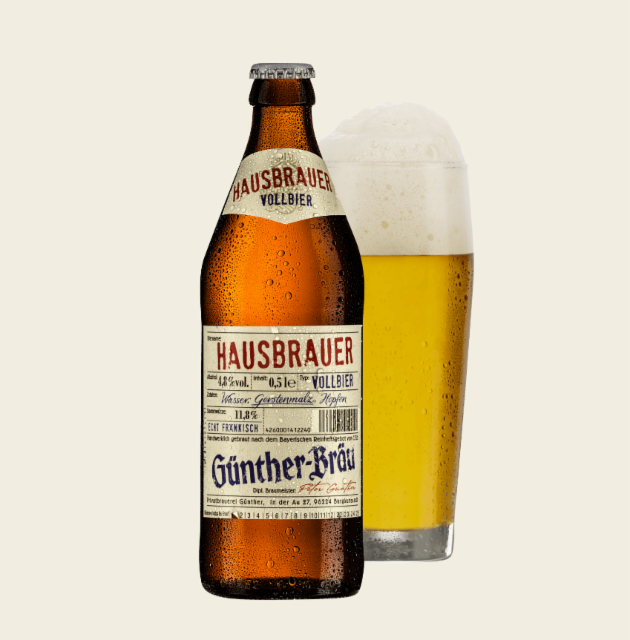 Hausbrauer Vollbier, Günther-Bräu