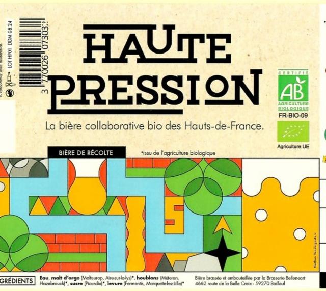 Haute Pression 5.5%, Brasserie Bellenaert, France