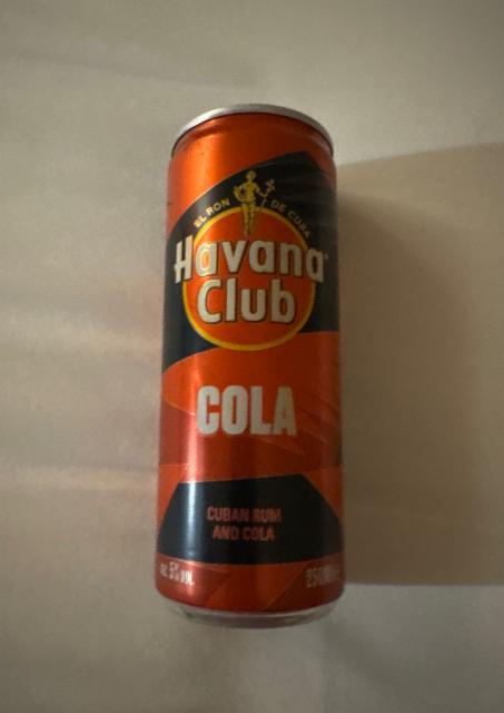 Havana Club Cola 5.0%, Pernod Ricard France, France