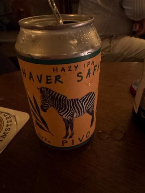 haver safari (hazy ipa) 5.7%, Pivovar Kunčicky, Czech Republic