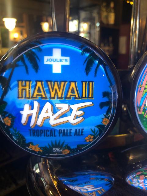 Hawaiihaze 5.0%, Joule's Brewery, England