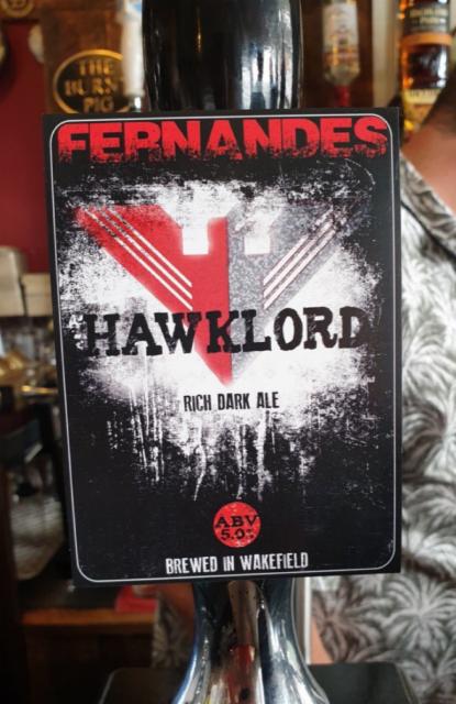 Hawklord 5.0%, Fernandes Brewery Tap, England