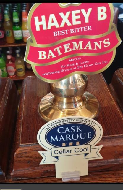 Haxey B 3.7%, Batemans Brewery, England