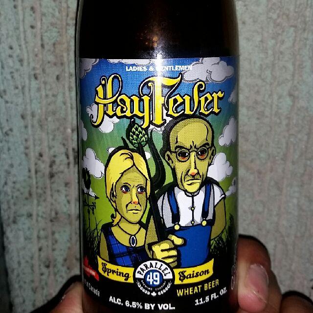Hay Fever 6.5%, Parallel 49 Brewing Company, Canada