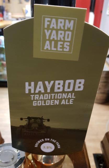 Haybob 3.8%, Farm Yard Brew Co., England
