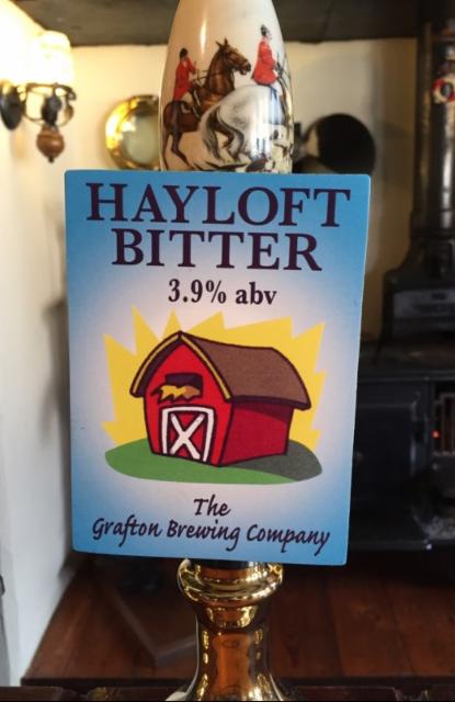 Hayloft Bitter 3.9%, Grafton Brewing Co., England
