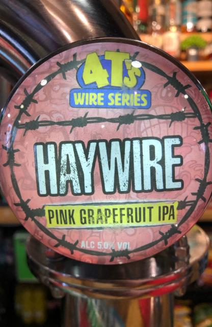 Haywire 5.0%, 4T's Brewery, England